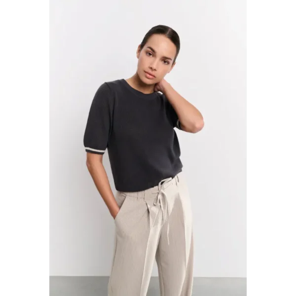 L_25S_01-301180-503_513041_01-000450-503_94205-060-4829 Yaya Sweater 01-000450-503 Zwart