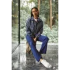 Lofty Manner Broek Trouser Deidra pm33 Navy Blue