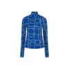 Lofty Manner Top Jayne pm02 Blue Monogra