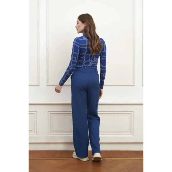 Lofty Manner Top Jayne pm02 Blue Monogra