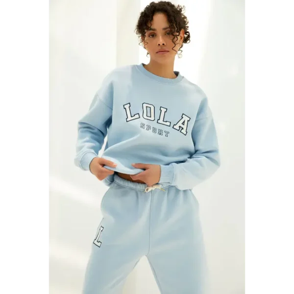 Lola Club Sweater Milla Blauw