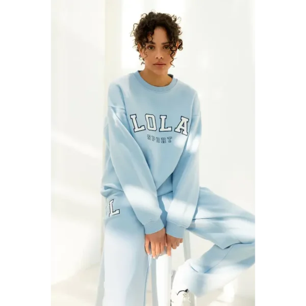 Lola Club Sweater Milla Blauw