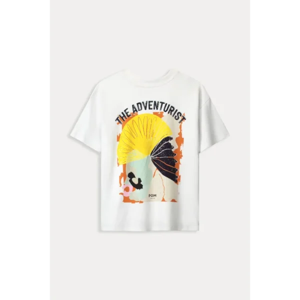POM Amsterdam T-shirt Adventurist SP9132 White