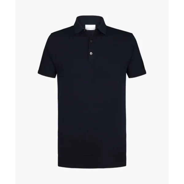 PPWD10001A_103_P Profuomo Polo PPWD10001a Donkerblauw