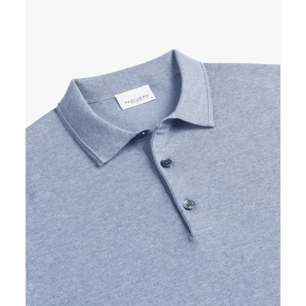 Profuomo Luxury Polo PPWD10001d Blauw