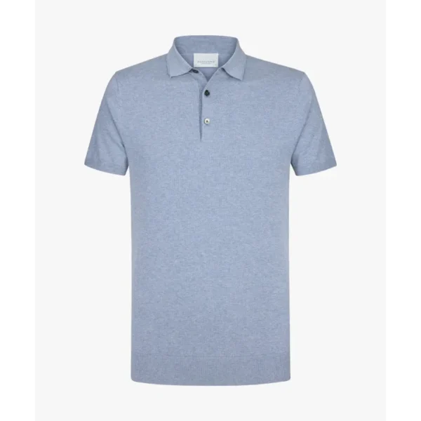 Profuomo Luxury Polo PPWD10001d Blauw