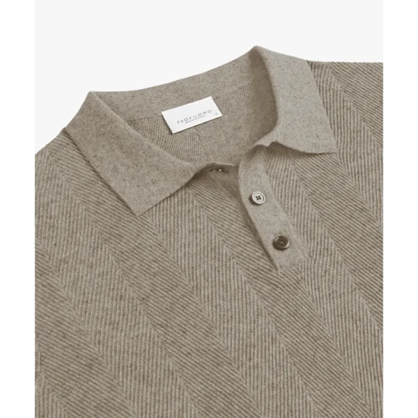 Profuomo Polo ppwd10008a Beige