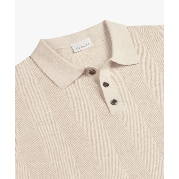 Profuomo Polo PPWH10008b Off-White