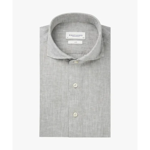 Profuomo Overhemd PPWH10020j Groen