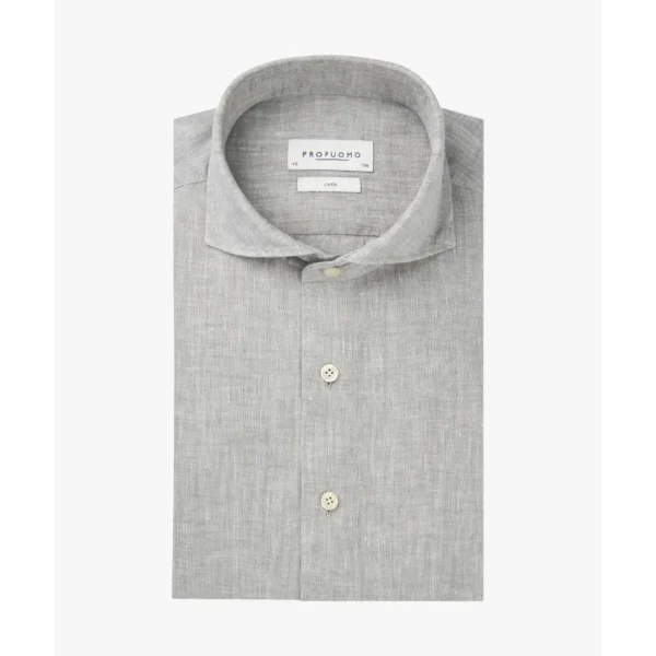 Profuomo Overhemd PPWH10020j Groen