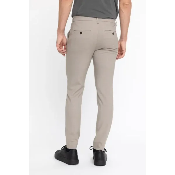 Plain_NOS_dark-sand-melange_30770_2 PLAIN Broek Josh 30770 Dark Sand