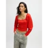 Refined Department Top Cherry Red r2502528615 Rood