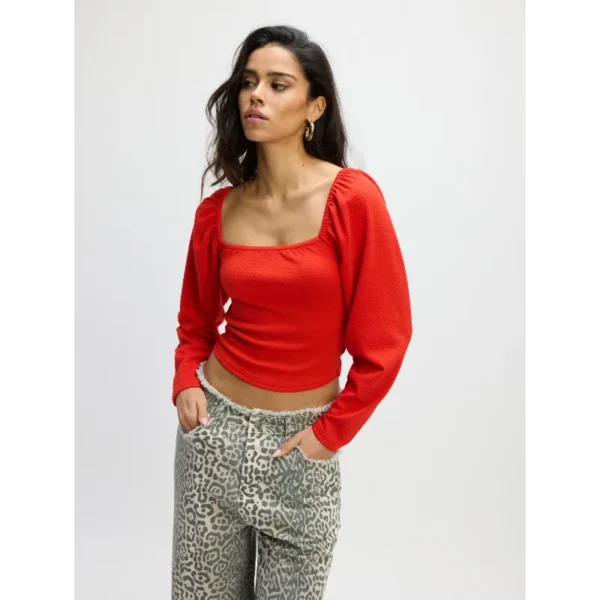 Refined Department Top Cherry Red r2502528615 Rood