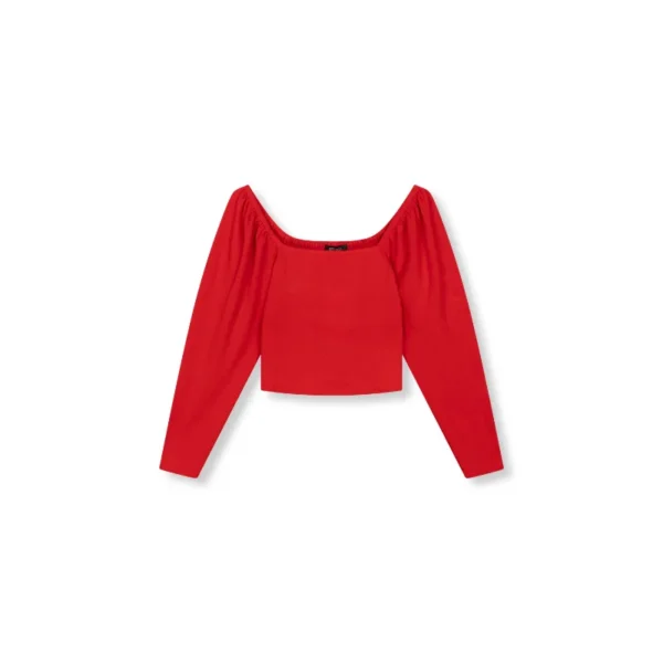 Refined Department Top Cherry Red r2502528615 Rood