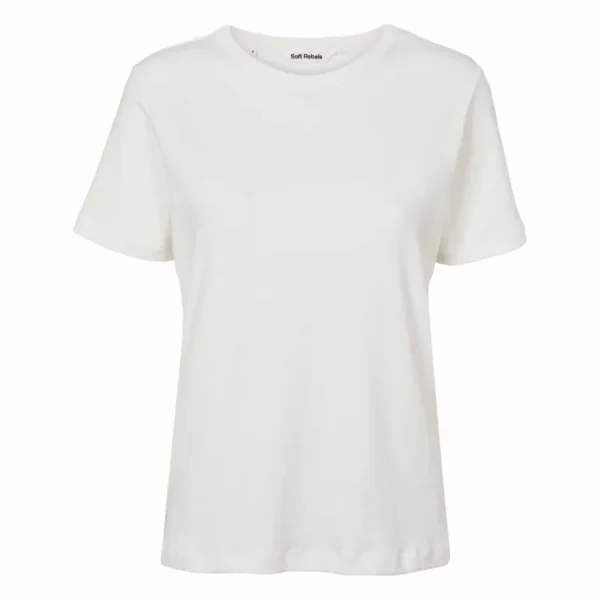 SR122-300-1 - 002 Snow White - Extra 4 Soft Rebels T-shirt sr122-300-1 SRHella Wit