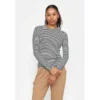 Soft Rebels T-shirt sr124-303 SRFenja Zwart
