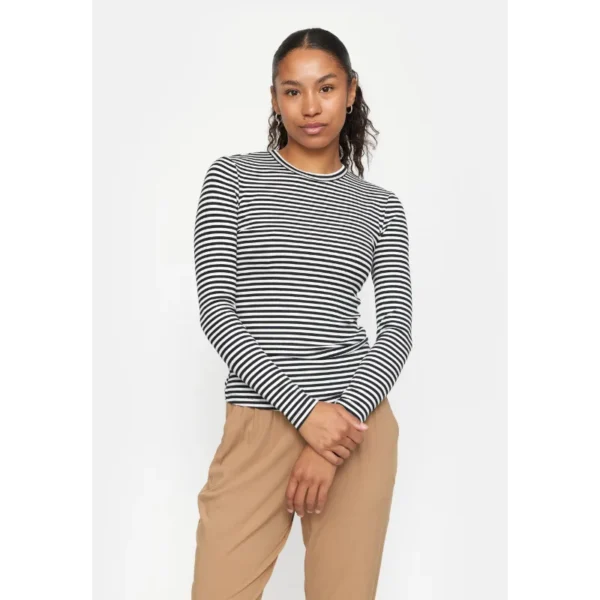 Soft Rebels T-shirt sr124-303 SRFenja Zwart