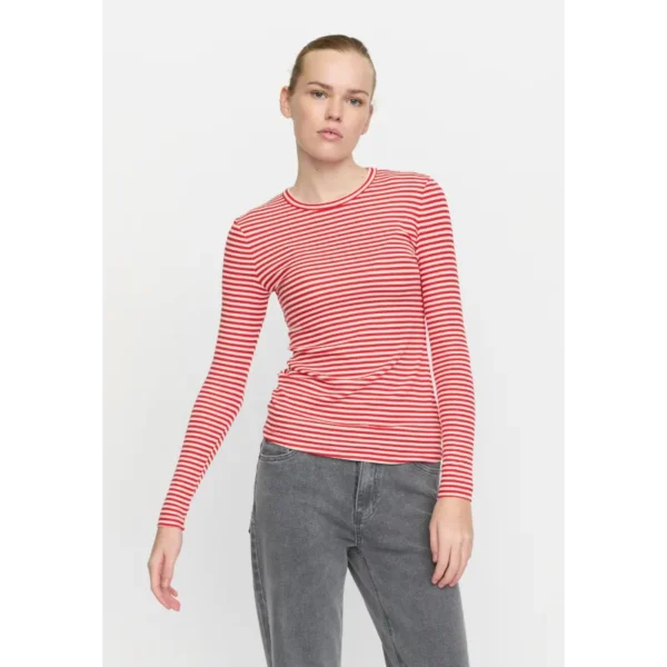 SR124-303 - 272 Arctic Wolf-Racing Red stripes - Extra 1 Soft Rebels Top sr124-303 SRFenja Rood