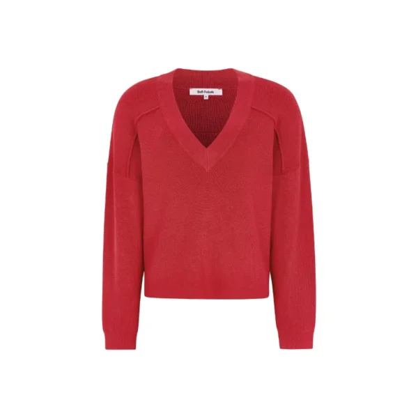 Soft Rebels Trui sr225-202 SRMushi Rood