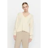 Soft Rebels Trui sr225-202 SRMushi Off-White