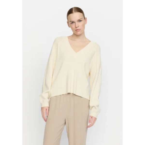Soft Rebels Trui sr225-202 SRMushi Off-White