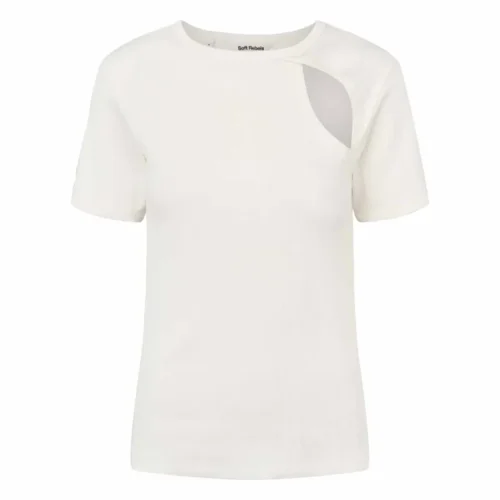 Soft Rebels T-shirt sr225-302 SRAdelynn Wit