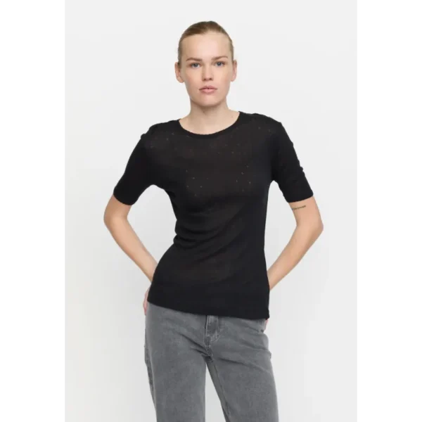 SR225-305 - 001 Black - Extra 2 Soft Rebels Top sr225-305 SROdell Zwart