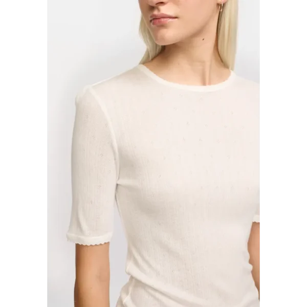 SR225-305 - 002 Snow White - Extra 2 Soft Rebels Top sr225-305 SROdell Off-White