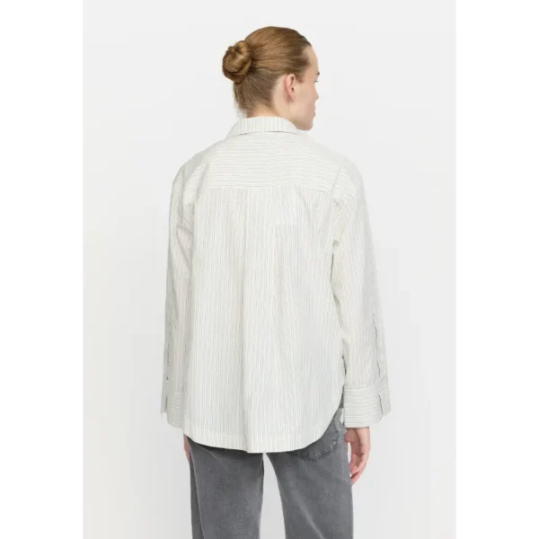 SR225-704 - 232 Snow White Stripe - Extra 4 Soft Rebels Blouse sr225-704 SRPeggy Off-White