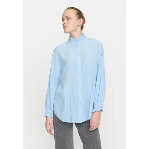 SR225-728 - 678 Windsurfer - Extra 1 Soft Rebels Blouse sr225-728 SRBailey Blauw