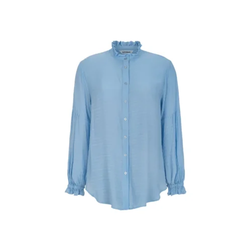 Soft Rebels Blouse sr225-728 SRBailey Blauw
