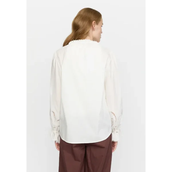SR225-901 - 002 Snow White - Extra 4 Soft Rebels Blouse sr225-901 SRDemi Wit