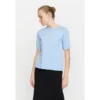 Soft Rebels T-shirt sr320-200 SRMaria Blauw