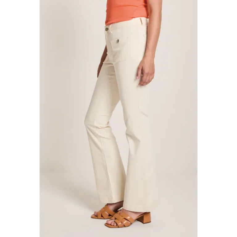 SS251.005321-014-2 Parami Broek Jade ss251.005321 Off-White