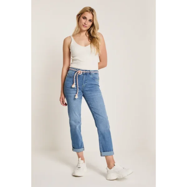 Parami Broek Bobby ss251.212091-d42 Blauw