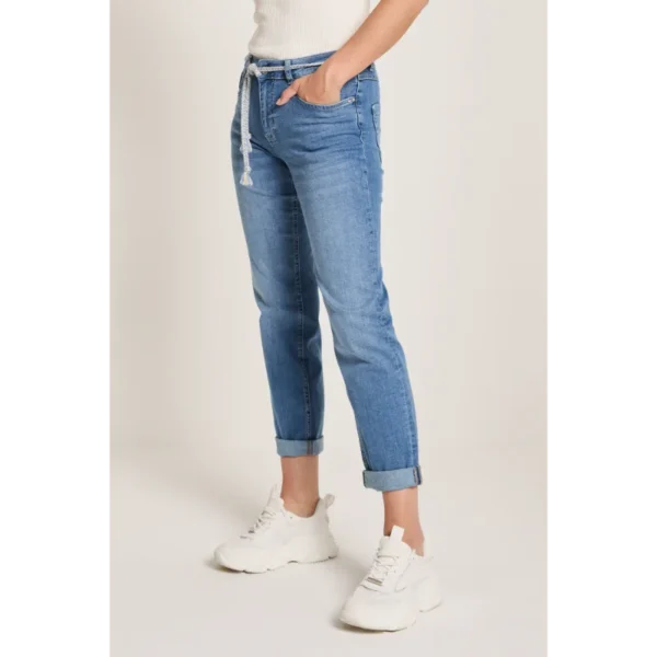 Parami Broek Bobby ss251.212091-d42 Blauw