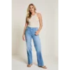 Parami Broek Eve ss251.212136-d16 Lichtblauw
