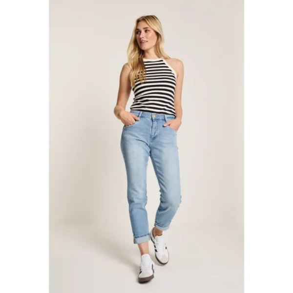 SS251.212244-D143-1 Parami Broek Bowie ss251.212244-d143 Blauw