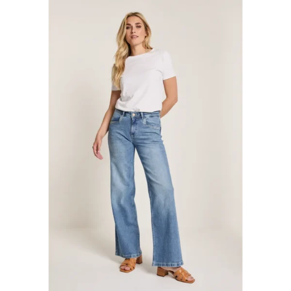 SS251.212310-D179-1 Parami Broek Mira ss251.212310-d179 Blauw