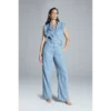 Homage Jumpsuit H-CS25m17 Mid Wash