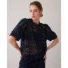 Summum Top 2s3255-12182 Navy Noir