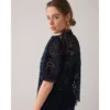 Summum Top 2s3255-12182 Navy Noir
