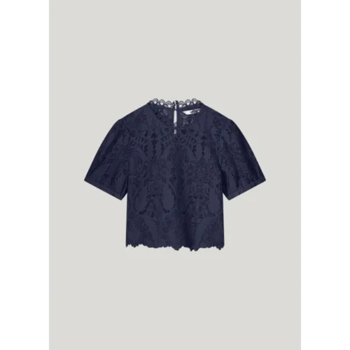 Summum Top 2s3255-12182 Navy Noir