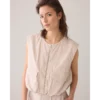 Summum Gilet 9s134-12193 Pebble Beige
