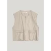 Summum Gilet 9s134-12193 Pebble Beige