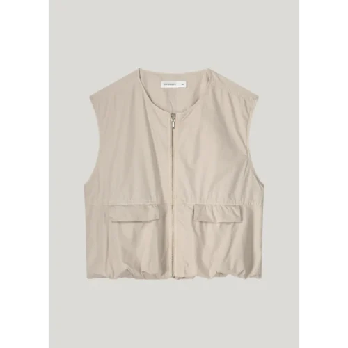 Summum Gilet 9s134-12193 Pebble Beige