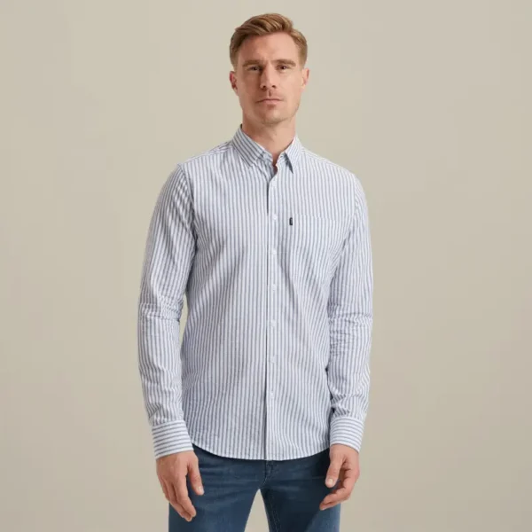 VSI2502203-5407_model_1 Vanguard Overhemd vsi2502203 Donkerblauw