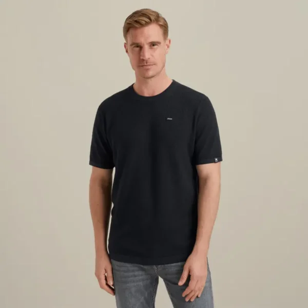 VTSS2502508-5281_model_1 Vanguard T-Shirt vtss2502508 Donkerblauw