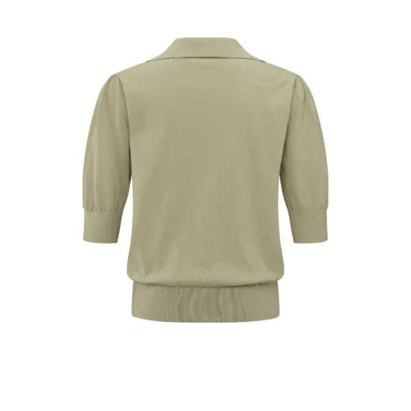 01-000459-504_99980_2 Yaya Sweater 01-000459-504 Groen