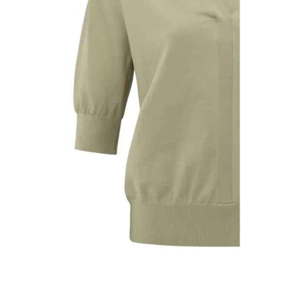 01-000459-504_99980_3 Yaya Sweater 01-000459-504 Groen